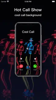 cool call:color call screen iphone screenshot 1