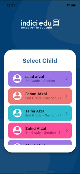 Game screenshot indici-edu Parent apk