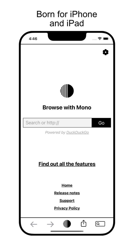 #1. Mono Browser (iOS) By: Lorenzo Lombardo