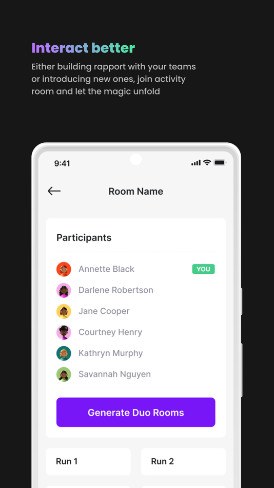 #1. Dynamic Teams (iOS) 게시자: GetBoarded