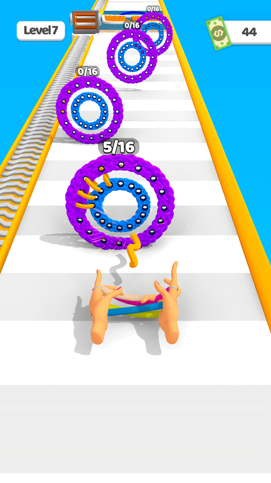 #4. Knit Run ASMR (iOS) 由: Alp Gurbuzer