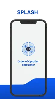 order of operations calculator iphone screenshot 1
