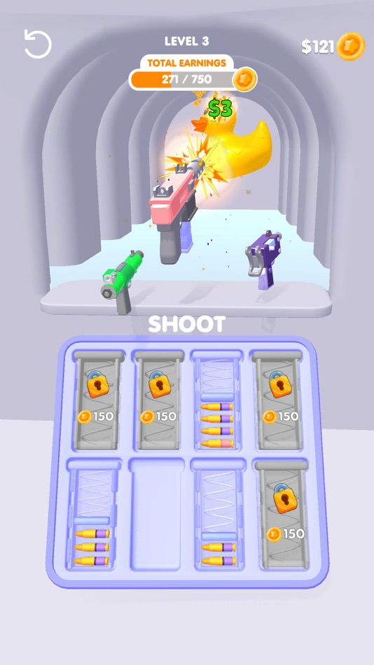 #3. Bullet Jam (iOS) 由: Virtual Projects Oyun Yazilim Ve Teknoloji