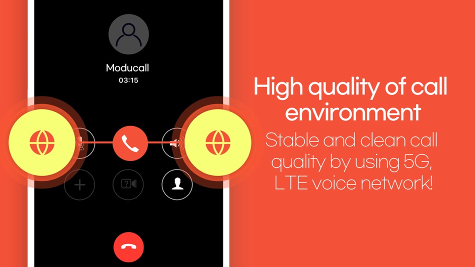 #4. MODU international call (iOS) 来自: BAYCON.INC