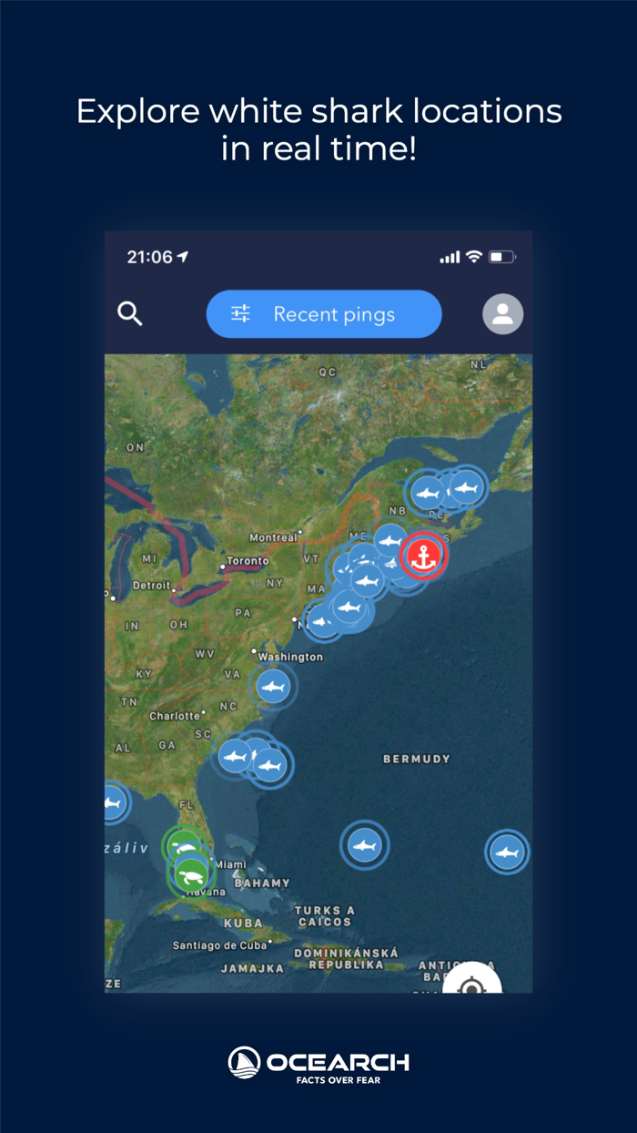 OCEARCH Shark Tracker
