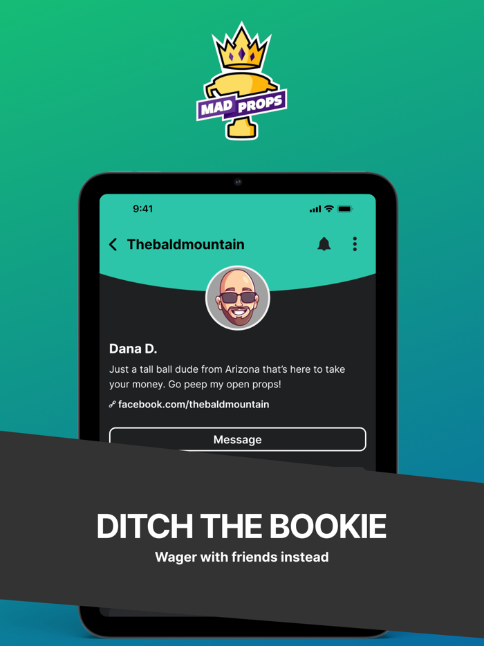 Mad Props - Social Sports Bets