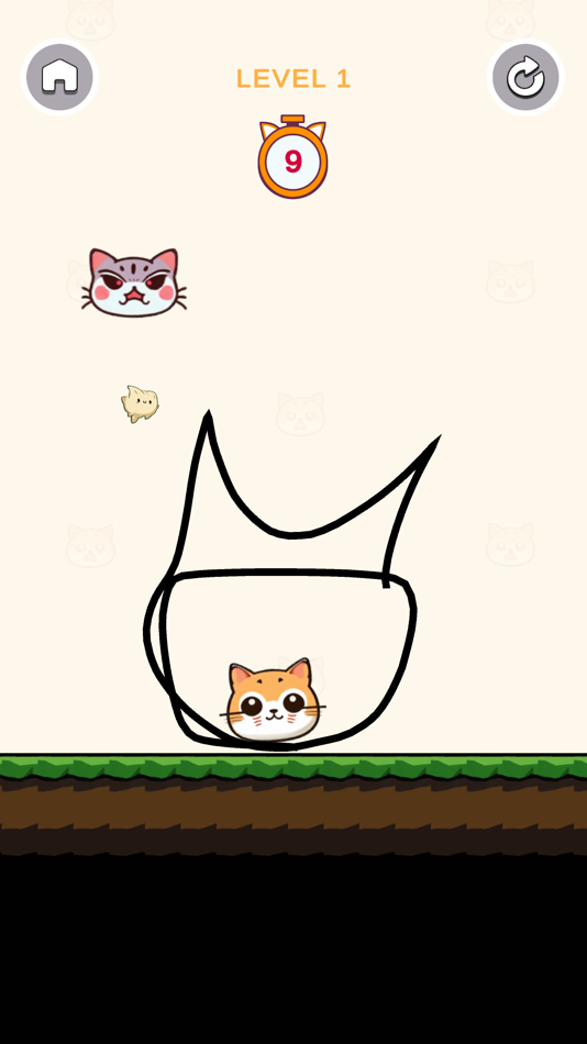 #1. Oh No Cat: Drawing Puzzle Game (iOS) Bởi: Codepaint Inc.
