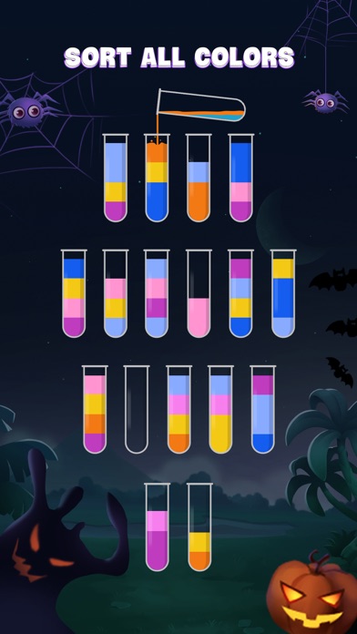 Sort Water Color Puzzle Screenshot