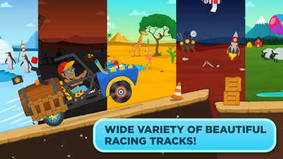 Racing for kids - cars & games Screenshot