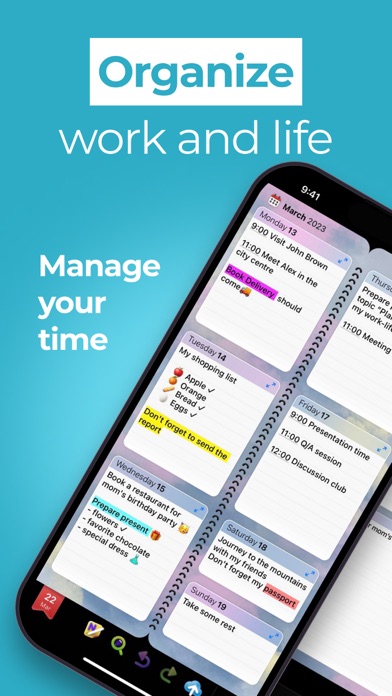 Pocket Planner, Calendar&Notes Screenshot