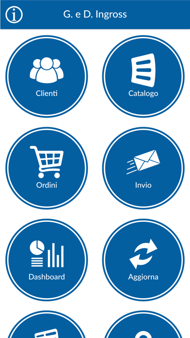 Ged Ingross catalogo e ordini Screenshot