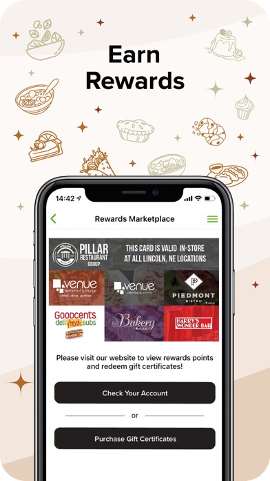 PILLAR Restaurants by Venue Screenshot