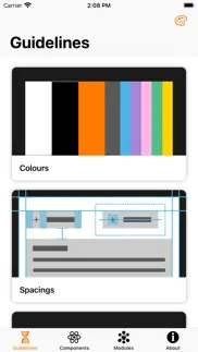 orange design system iPhone Captures Décran 1