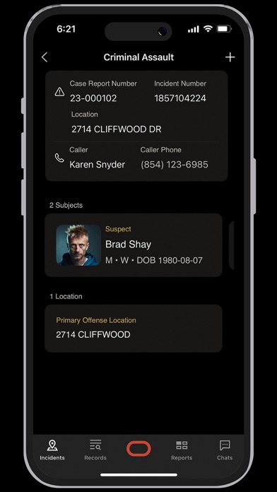 Oracle Public Safety Suite iPhone screenshot 2 - Business app