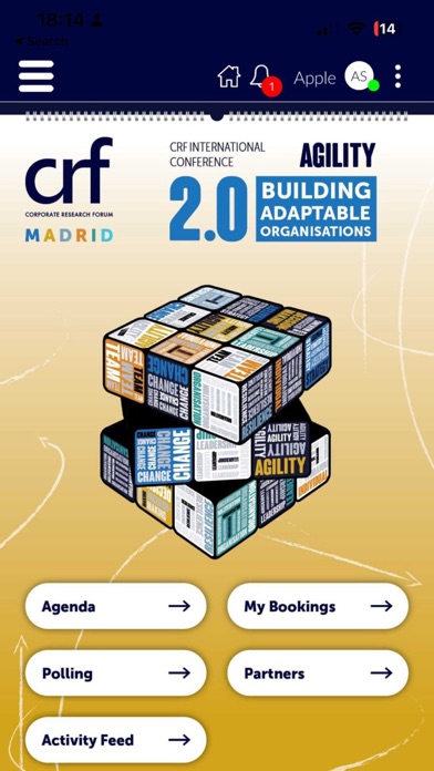 CRF Conference Madrid Screenshot