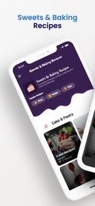 Sweet & Baking Recipes Offline screenshot #1 for iPhone