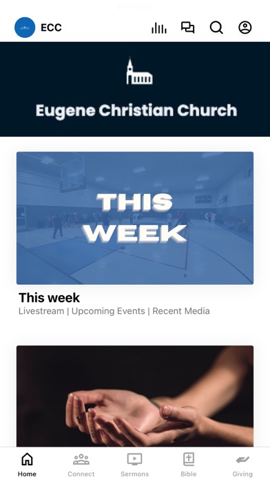 Eugene Christian Church Screenshot