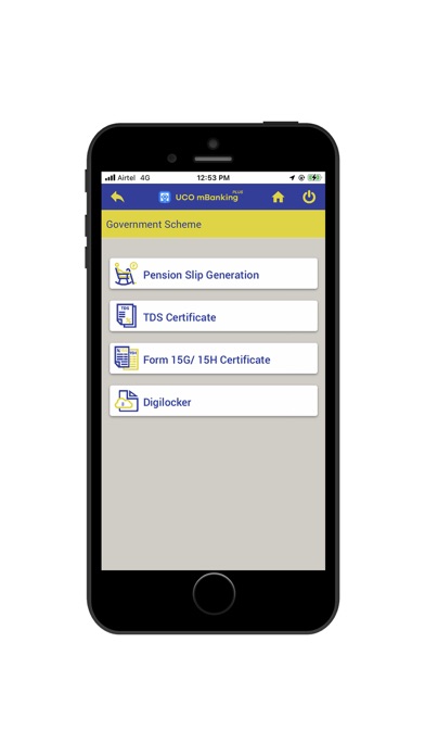 UCO mBanking Plus Screenshot