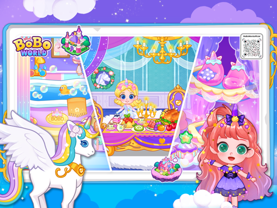 BoBo World: Unicorn Princess iPad screenshot 5 - Education app