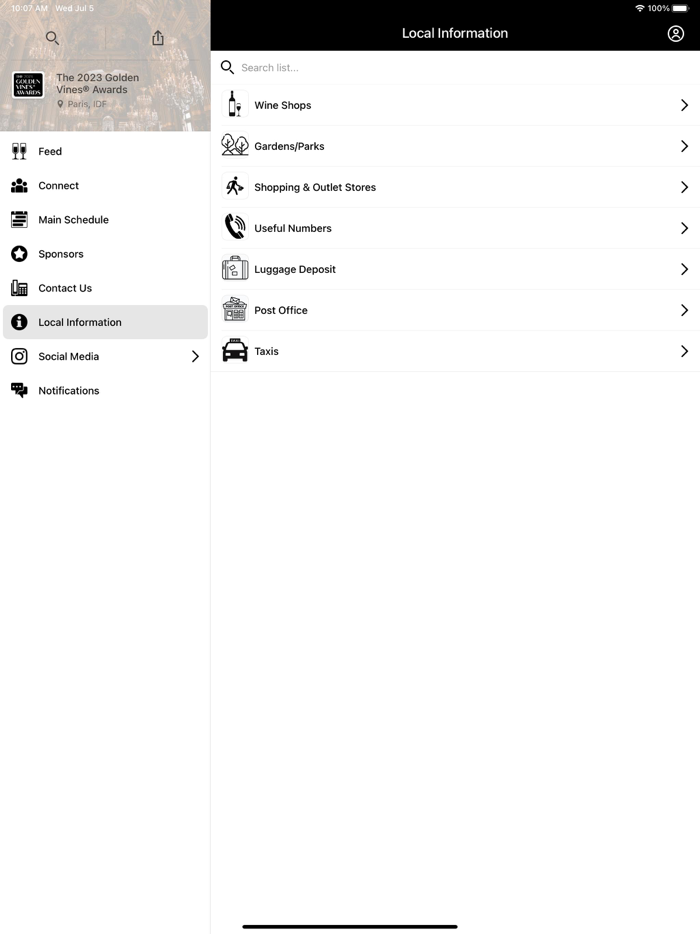 The 2023 Golden Vines® Awards