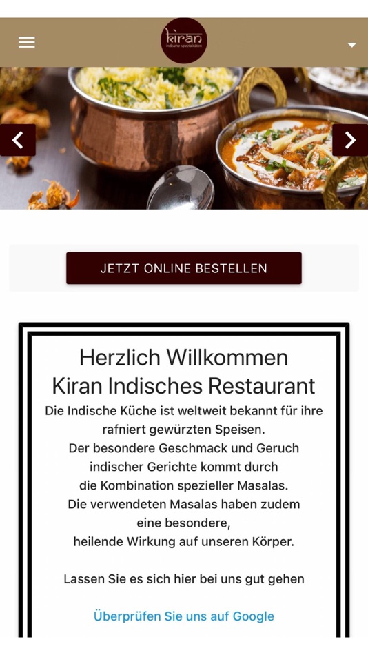 #1. Kiran Restaurant (iOS) 由: Kartik Kartik