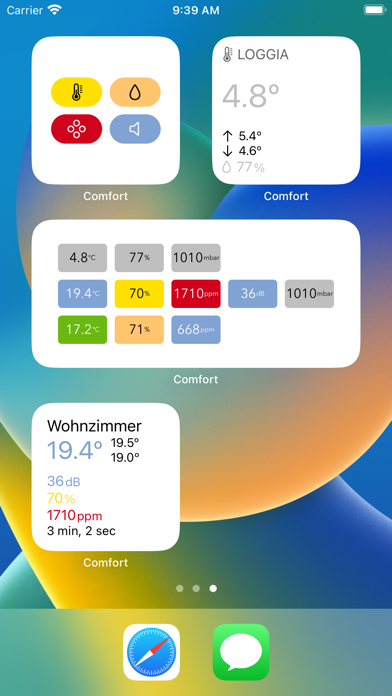 Weather Station Comfort Screenshot