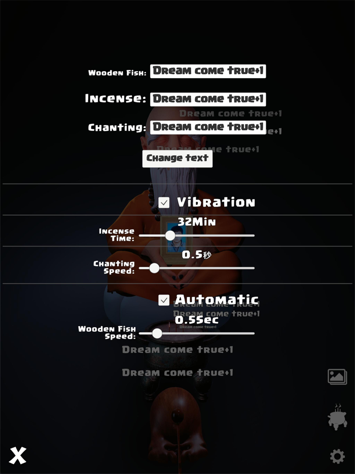 Master Bless - Wooden Fish