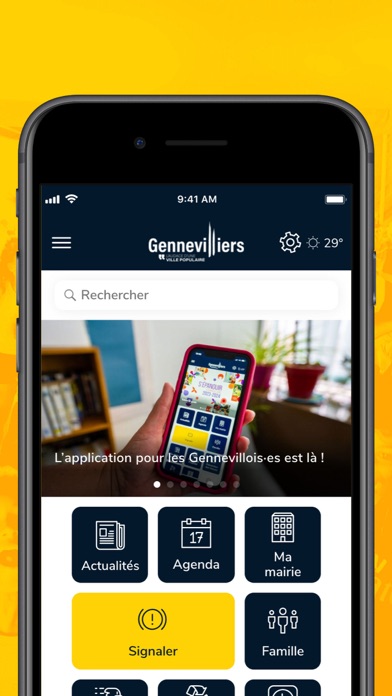 Gennevilliers l'appli Screenshot