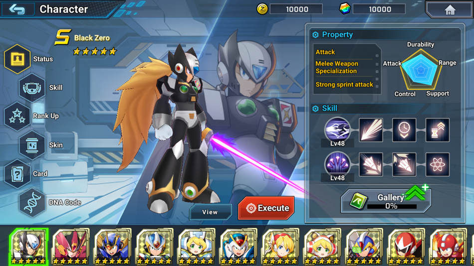 #5. MEGA MAN X DiVE Offline (iOS) Bởi: CAPCOM