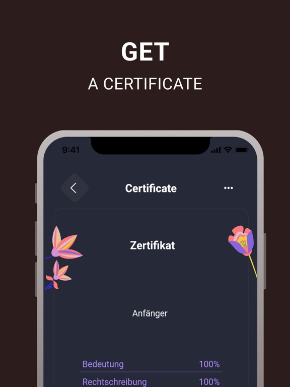 German Words A1-B1 | 2Shine iPad screenshot 6 - Education app