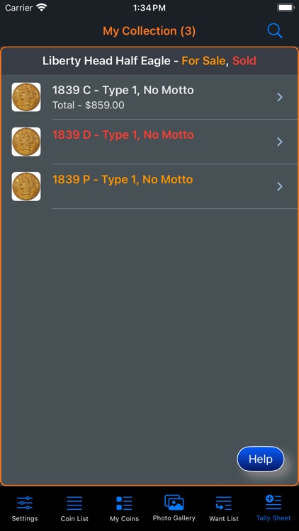 Liberty Head Half Eagle screenshot-3