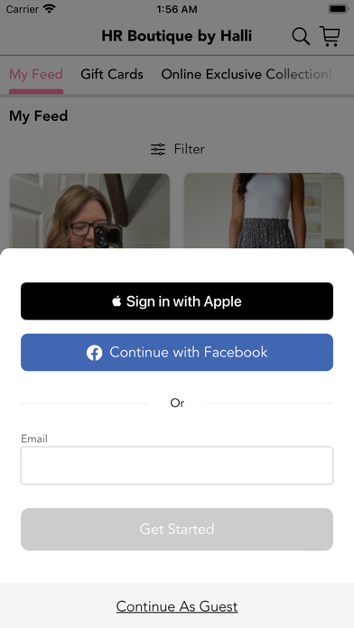 HR Boutique by Halli Screenshot