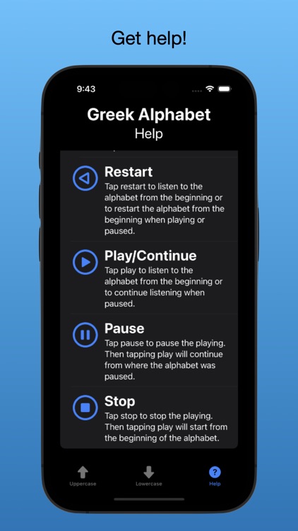 Greek Alphabet - See & Hear screenshot-5