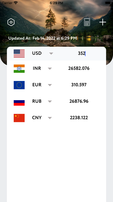 Screenshot #2 pour Global Currency Exchange Rates