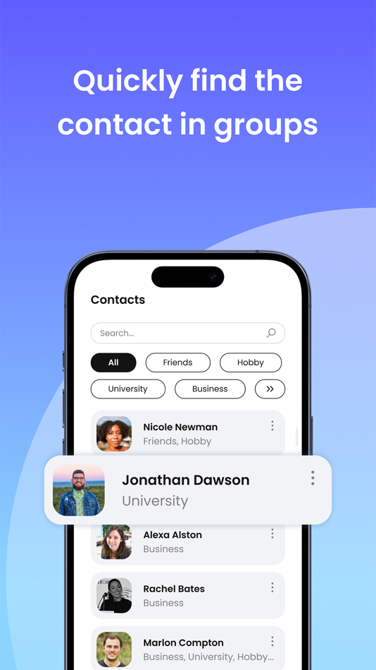 #5. SimulNow: Contacts sharing app (iOS) 由: 361 Ventures AB