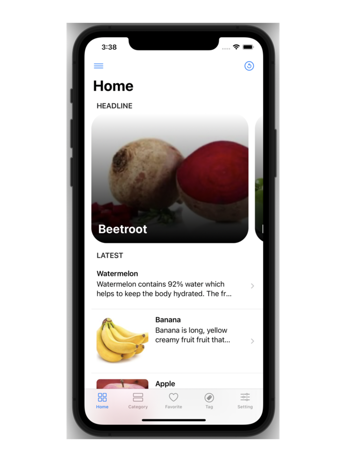 Fruits Vegetables Vitamins