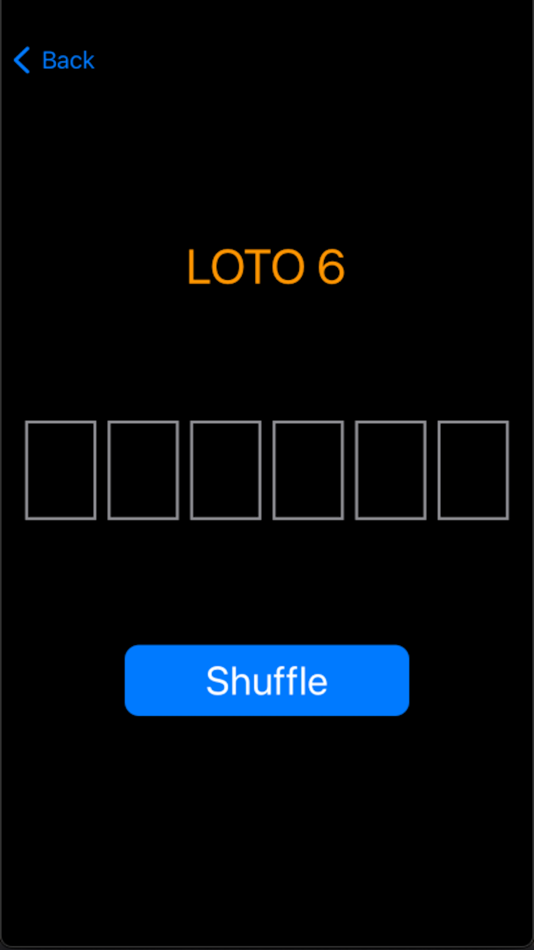 #2. Loto Simulator (iOS) Podle: SHINICHI OKAMOTO