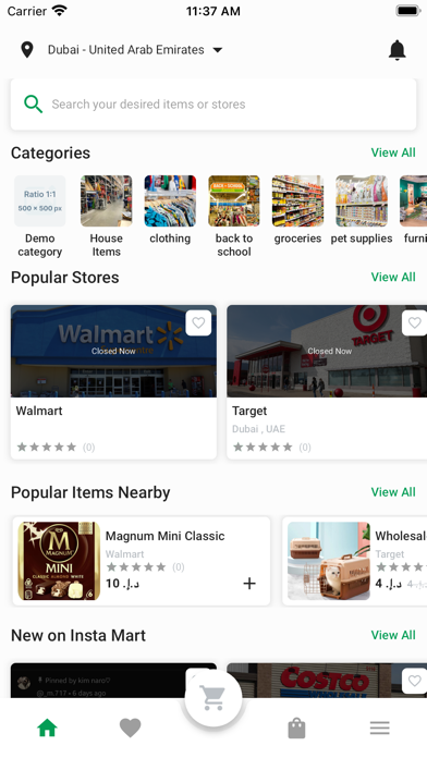 InstaMart Shop Screenshot