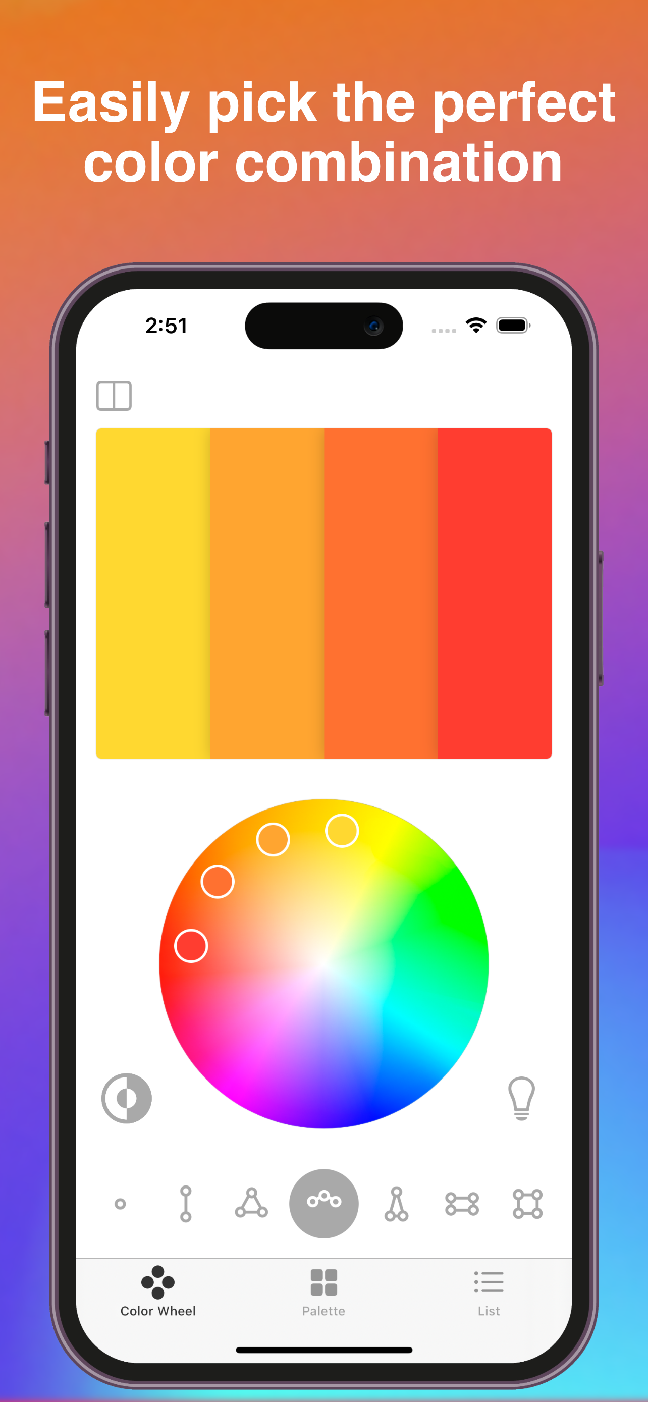 Color Wheel - Color schemes