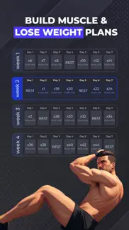 fitness for muscles | fitcher iphone screenshot 1