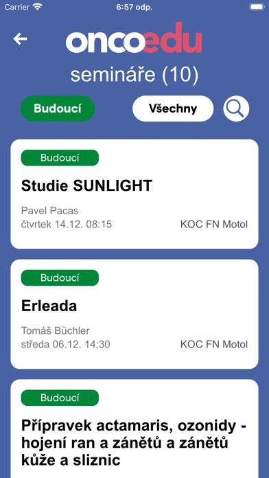 OncoEdu Screenshot