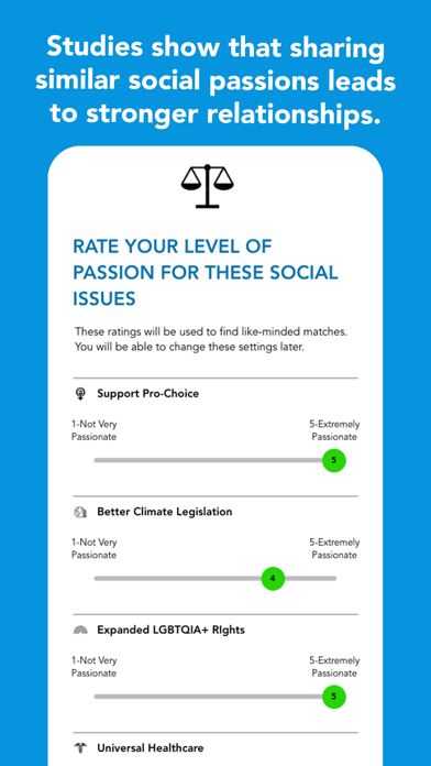TruuBlue Dating App Screenshot