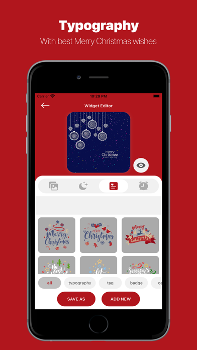 Christmas Widgets Screenshot