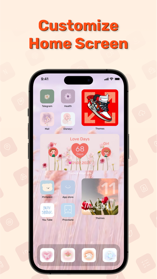 #5. Theme Arts - Icons & Widget (iOS) 由: Diep Ngoc Nguyen