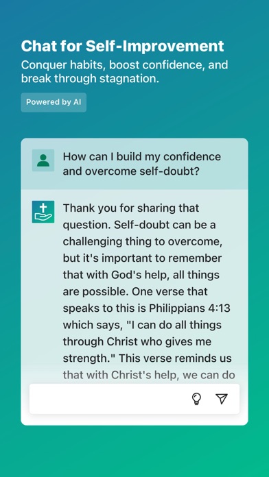 FaithChat: AI Spirit Chat Help Screenshot