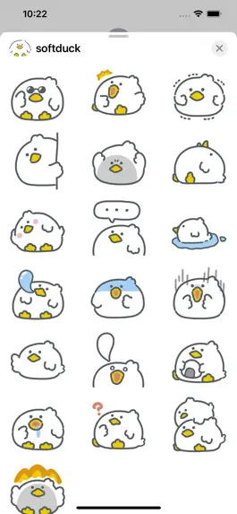 Game screenshot soft duck sticker apk