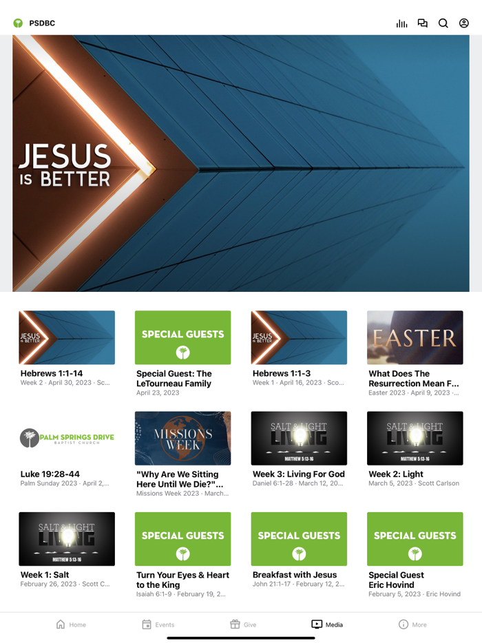 Palm Springs Dr Baptist Church