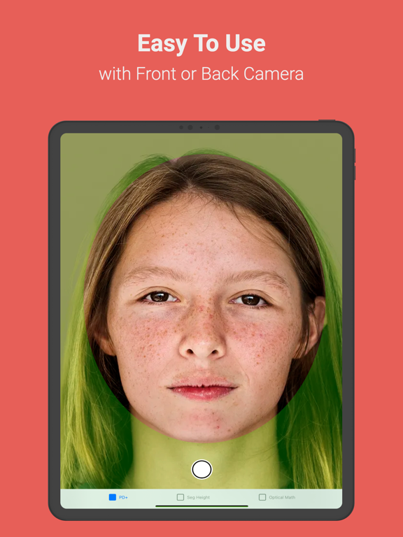 PD+ : Easy Pupillary Distance iPad screenshot 1 - Health & Fitness app