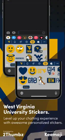 Game screenshot WVU Official Keyboard apk