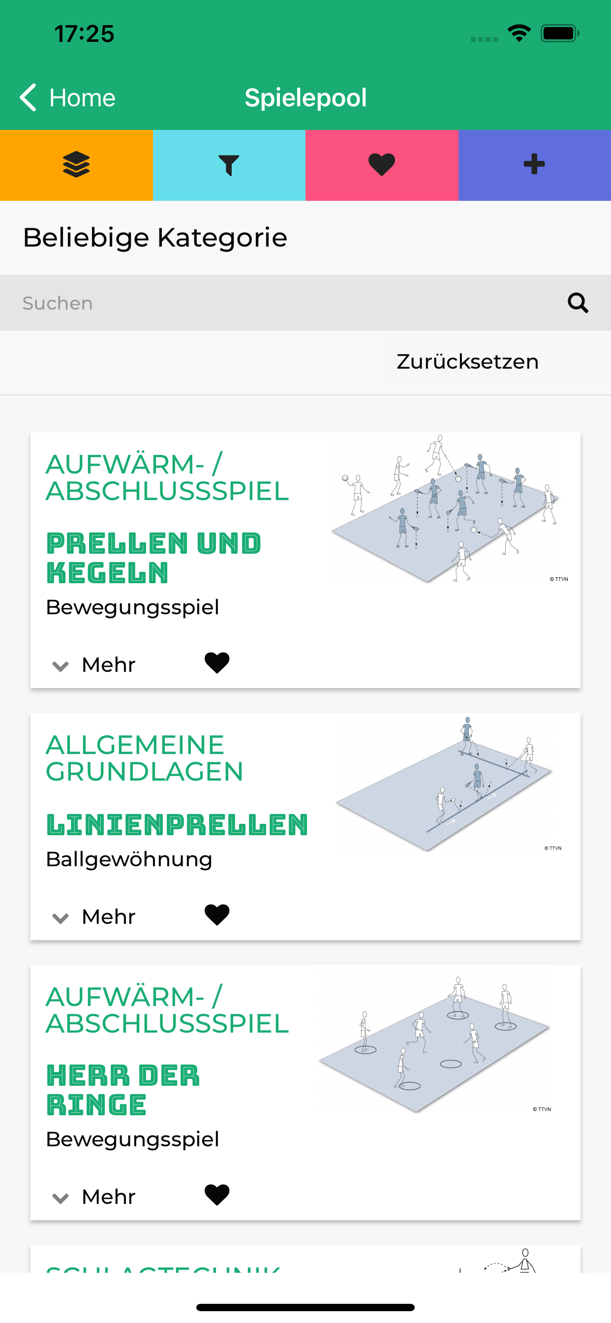 Spiel Tischtennis!